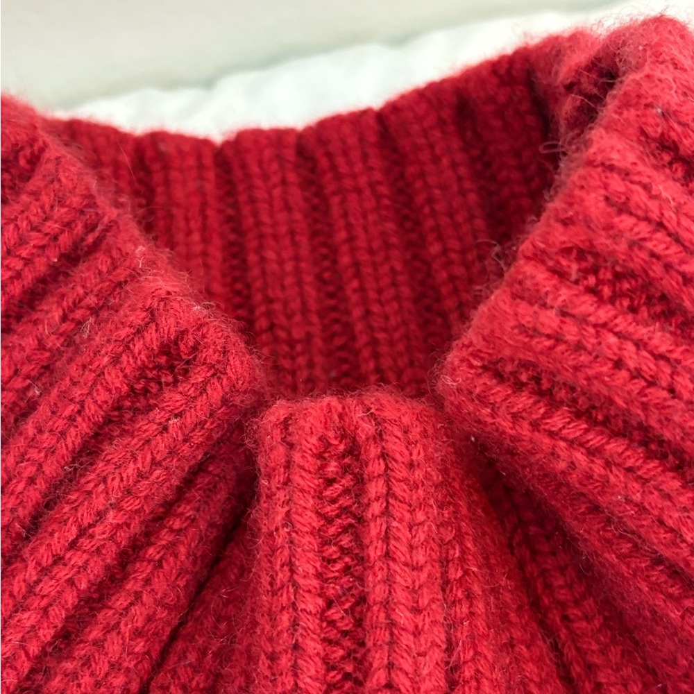 COS Red Turtleneck Sweater - Picture 5 of 10